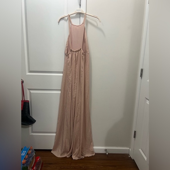 Show Me Your Mumu Dusty Blush Crisp Pink Amanda Maxi Dress Size XL $198 - Picture 6 of 8